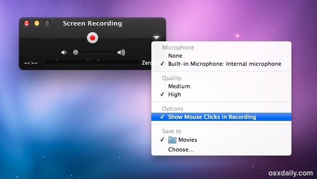 how to record yourself on a macbook